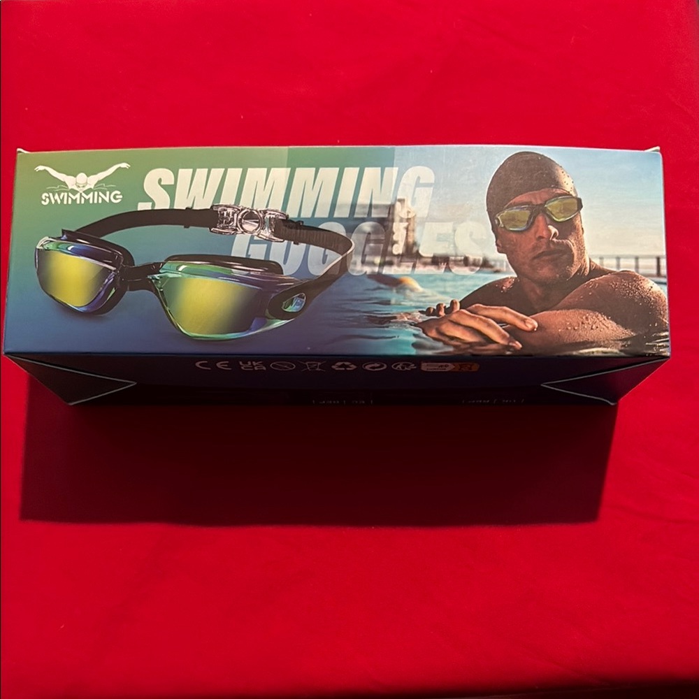 NIB Black and Green Performance Swim Gear